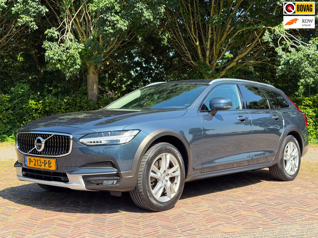 Volvo-V90-Cross Country 2.0 T5 AWD Ocean Race, 250PK, Trekhaak, BLISS, Pilot Assist, CarPlay | Lease One en Lenen op Maat maken het mogelijk!