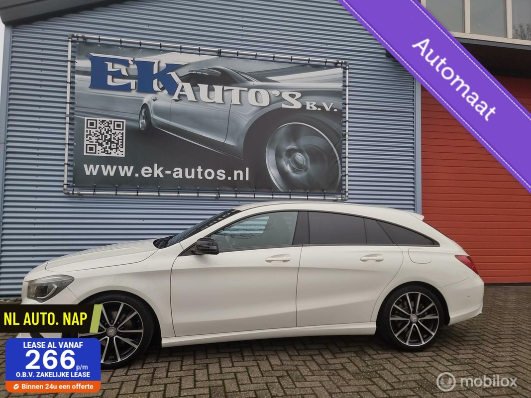 Mercedes-Benz-CLA-Shooting Brake 180 Automaat Shadow Line. | Lease One en Lenen op Maat maken het mogelijk!