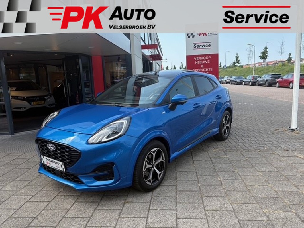 Ford-Puma-1.0 EcoBoost Hybrid ST-Line X | Navi | Pano | Cruise | 14.437 km | Lease One en Lenen op Maat maken het mogelijk!