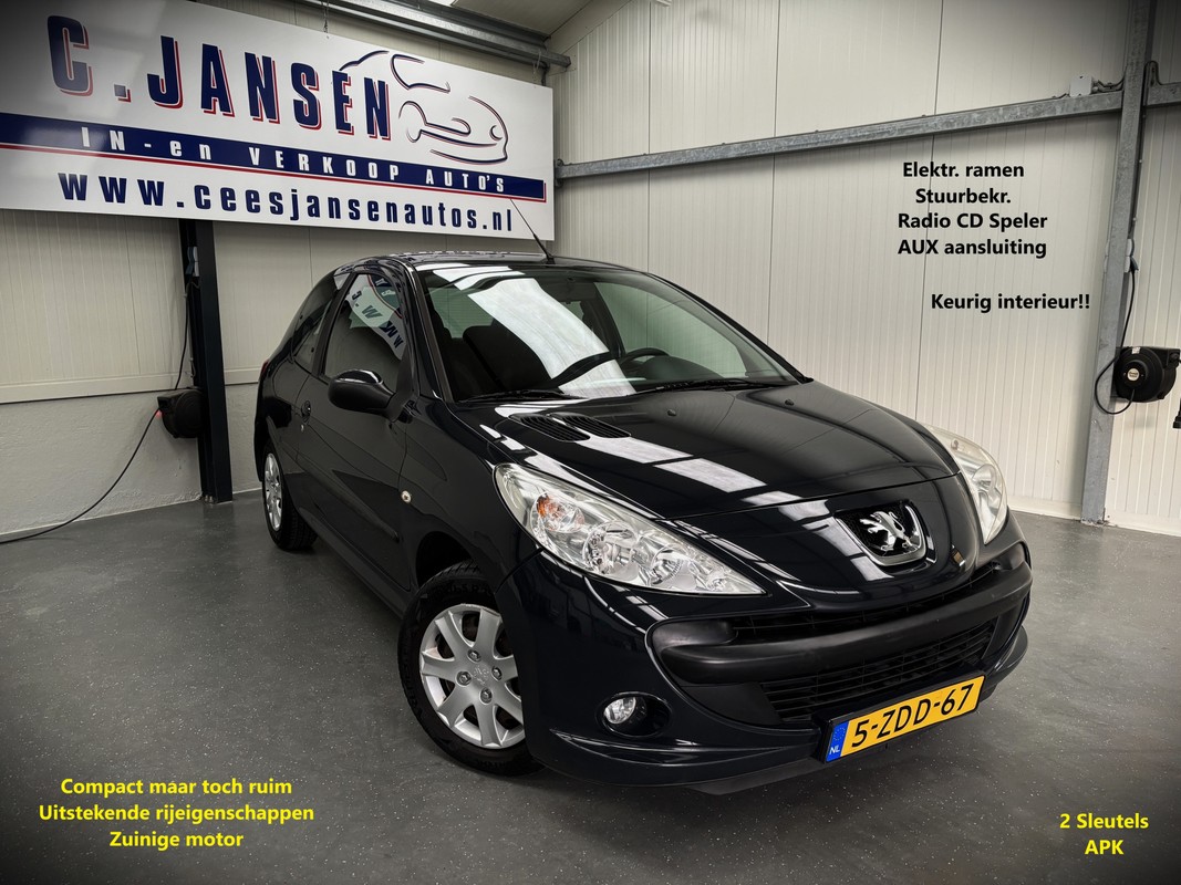 Peugeot-206-+ 1.1 XR LEUKE AUTO !! | Lease One en Lenen op Maat maken het mogelijk!