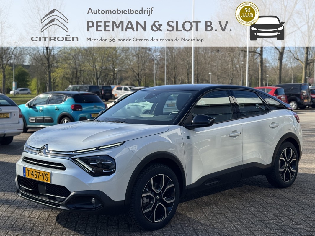 Citroën-ë-C4-Feel Pack 50 kWh 3 Fase! Navigatie|Camera|18.358km | Lease One en Lenen op Maat maken het mogelijk!