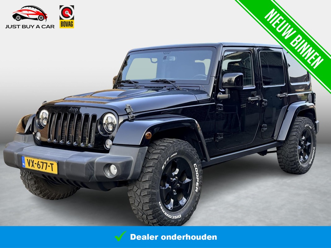 Jeep-Wrangler-2.8 CRD Black Edition II | Lease One en Lenen op Maat maken het mogelijk!