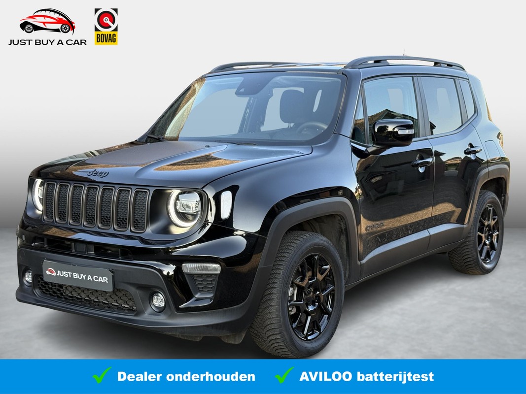 Jeep-Renegade-4xe 190 Plug-in Hybrid Electric Black Edition | Lease One en Lenen op Maat maken het mogelijk!