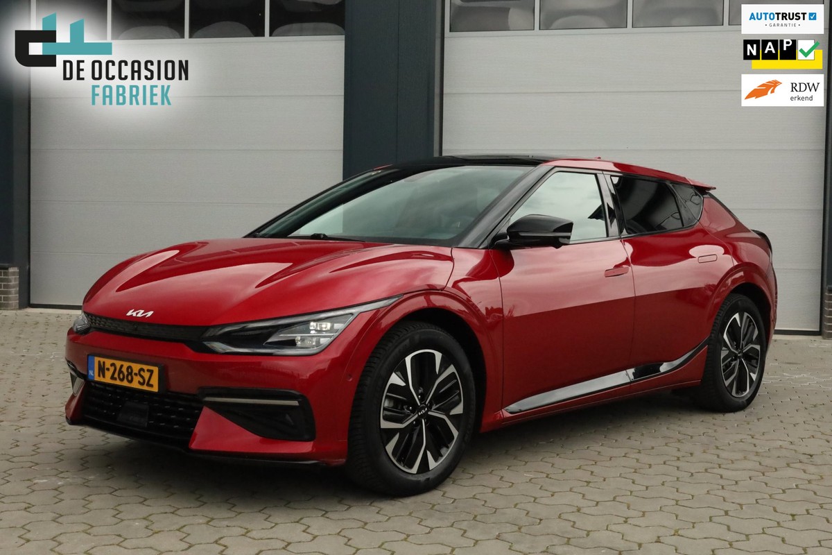 Kia-EV6-GT-Line 77.4 kWh Pano Carplay Stoelkoeling | Lease One en Lenen op Maat maken het mogelijk! Kia-EV6-GT-Line 77.4 kWh Pano Carplay Stoelkoeling | Lease One en Lenen op Maat maken het mogelijk!