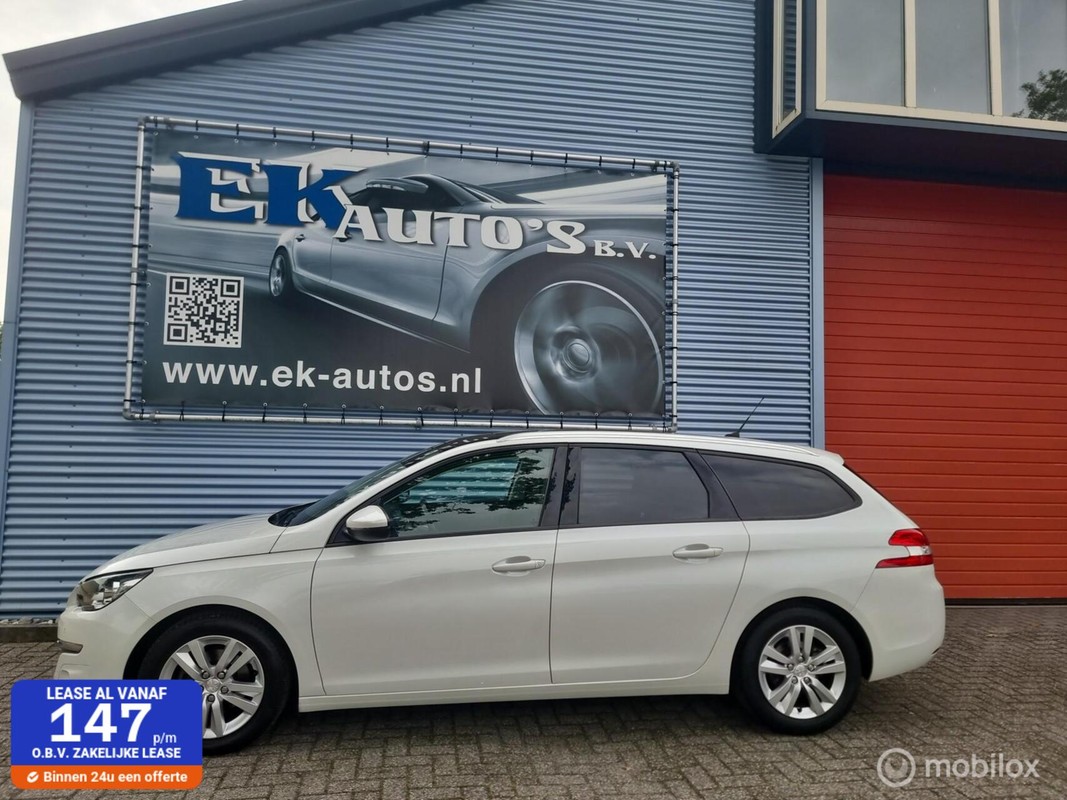 Peugeot-308-SW 1.2 PureTech Blue Lease Executive Parelmoer | Lease One en Lenen op Maat maken het mogelijk!