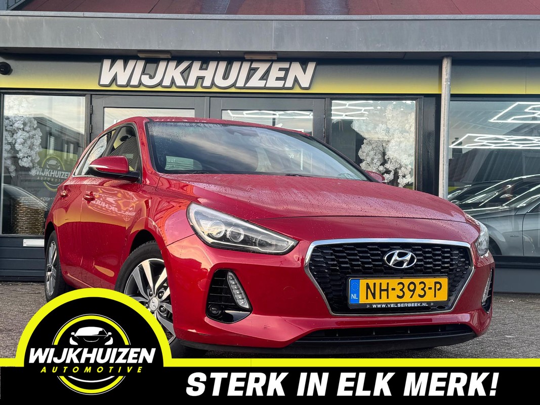 Hyundai-i30-1.0 T-GDI First Edition met Led !!! 16 Inch !!! Navigatie !!! Nap !!! | Lease One en Lenen op Maat maken het mogelijk!