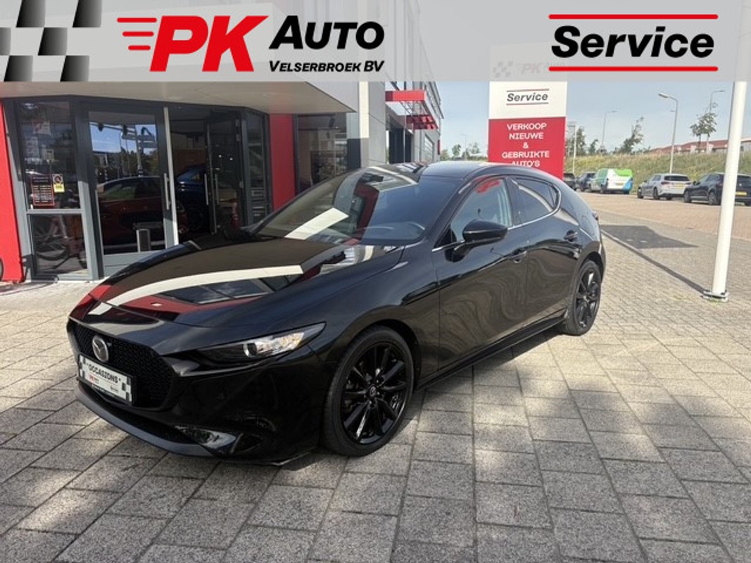Mazda-3-2.0 e-SkyActiv-G M Hybrid 150 Homura | Navi | Camera | Cruise | 56.095 km | Lease One en Lenen op Maat maken het mogelijk! Mazda-3-2.0 e-SkyActiv-G M Hybrid 150 Homura | Navi | Camera | Cruise | 56.095 km | Lease One en Lenen op Maat maken het mogelijk!