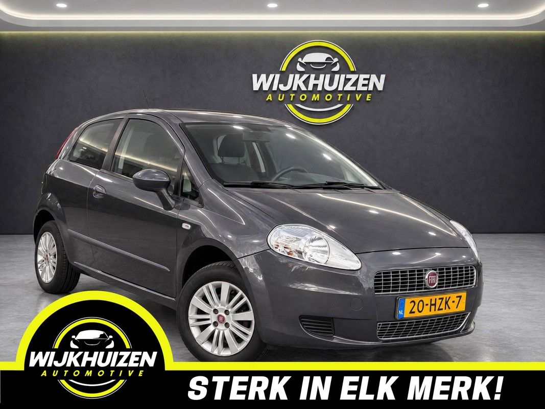 Fiat-Grande Punto-1.4 Edizione Lusso met Airco !!! 15 Inch !!! Unieke km stand !!! Nette staat !!! | Lease One en Lenen op Maat maken het mogelijk!