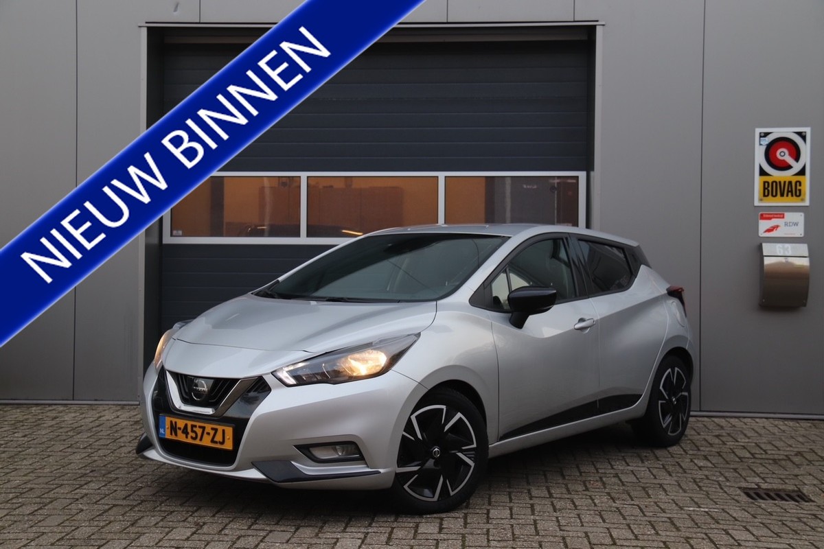 Nissan-Micra-1.0 IG-T N-Design, Bose, Navi, Parkeerhulp | Lease One en Lenen op Maat maken het mogelijk!