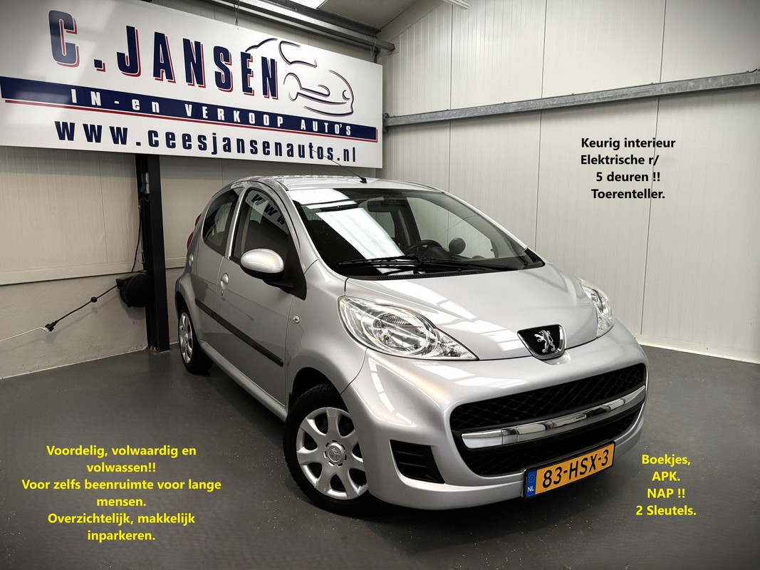 Peugeot-107-1.0-12V XS KEURIGE AUTO | Lease One en Lenen op Maat maken het mogelijk!