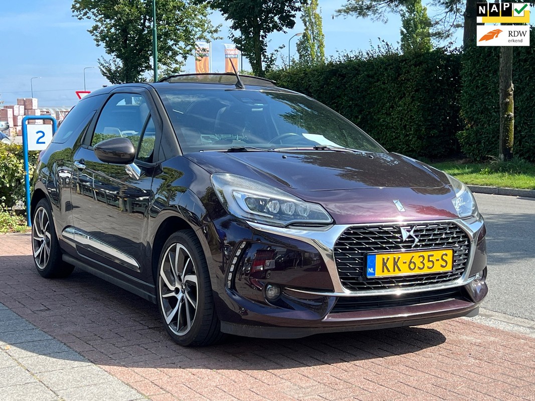 DS-DS 3-Cabrio 1.2 PureTech Sport ** CABRIO/ 131PK | Lease One en Lenen op Maat maken het mogelijk!