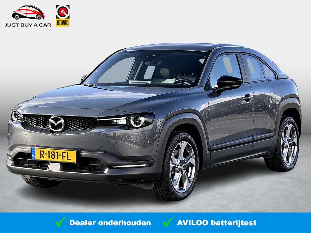 Mazda-MX-30-e-SkyActiv+ 145 36 kWh | Lease One en Lenen op Maat maken het mogelijk! Mazda-MX-30-e-SkyActiv+ 145 36 kWh | Lease One en Lenen op Maat maken het mogelijk!
