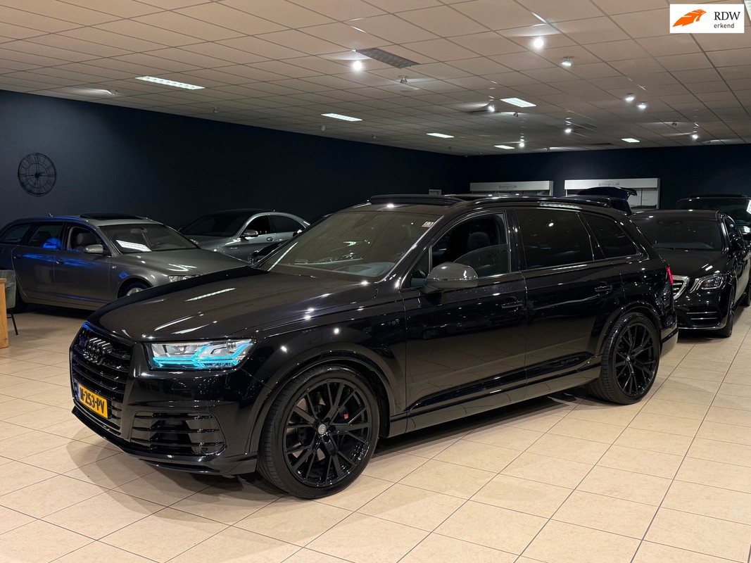 Audi-SQ7-4.0 TDI Quattro Pro Line + Panorama/HUD/Black Edition | Lease One en Lenen op Maat maken het mogelijk! Audi-SQ7-4.0 TDI Quattro Pro Line + Panorama/HUD/Black Edition | Lease One en Lenen op Maat maken het mogelijk!