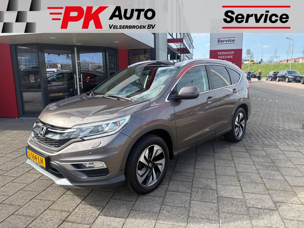 Honda-CR-V-2.0 4WD Executive | Navi | Camera | Trekhaak | 109.554 km | Lease One en Lenen op Maat maken het mogelijk!