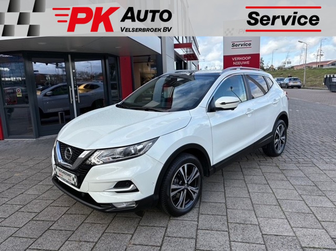 Nissan-QASHQAI-1.3 DIG-T Tekna | Navi | Camera 360 | Trekhaak | 93680 km | Lease One en Lenen op Maat maken het mogelijk!