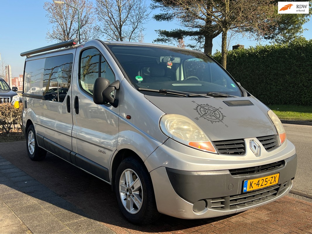 Renault-4-TRAFIC T29 L2/H1 2.5 DCI Q 107KW E4 FAP Nederlandse Camper! | Lease One en Lenen op Maat maken het mogelijk! Renault-4-TRAFIC T29 L2/H1 2.5 DCI Q 107KW E4 FAP Nederlandse Camper! | Lease One en Lenen op Maat maken het mogelijk!