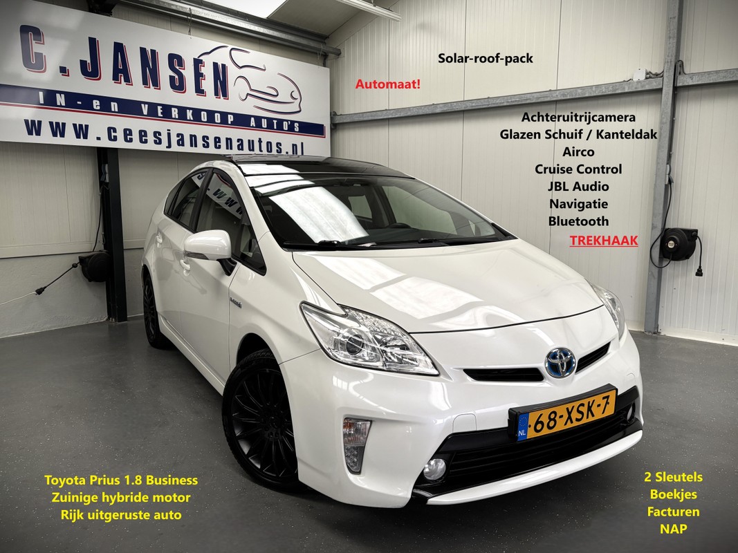 Toyota-Prius-1.8 Business Automaat! | Lease One en Lenen op Maat maken het mogelijk!
