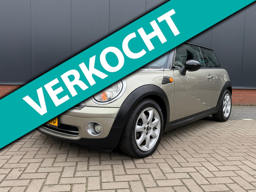 MINI-Cooper-Mini 1.6 Pepper (12 mnd BOVAG garantie) | Lease One en Lenen op Maat maken het mogelijk!